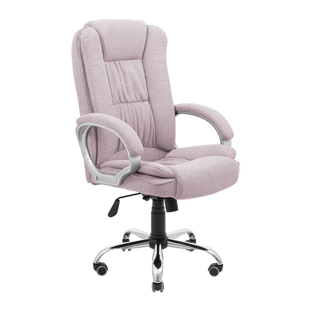 Офісне крісло керівника Richman California Хром M1 Tilt Пудровий Дніпро - фото 1