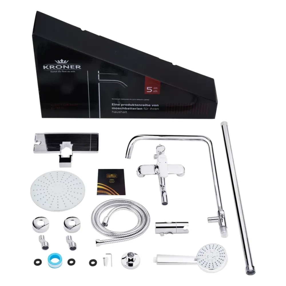 Душева система з виливом Kroner KRP Armada - C064K Київ - фото 10