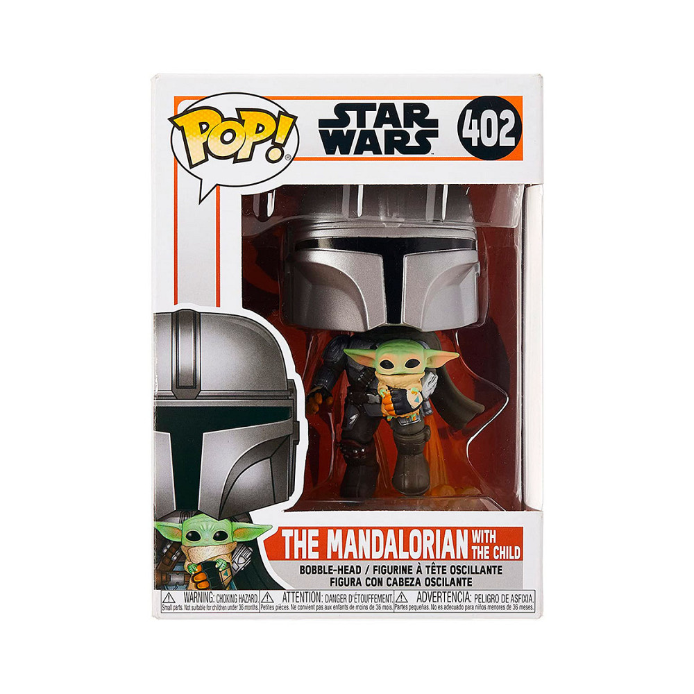 Ігрова фігурка Funko Pop! - Мандалорець, що летить з малюком Днепр - изображение 5