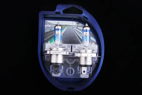 Лампа галогована 12 у H4/P43t hilips 60/55 +200% Racing Vision (2 шт). Вінниця