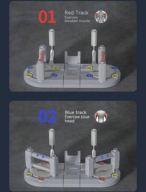 Платформа для віджимання з упорами для планки таймером і тримачем телефона Одеса - фото 6