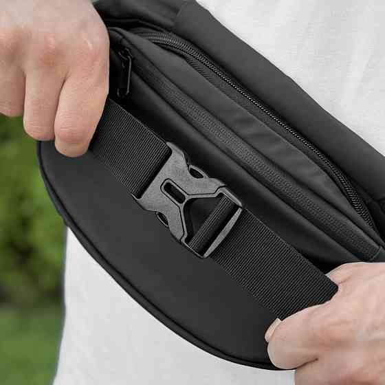 Чоловіча бананка чорна Pobedov Minimal Київ