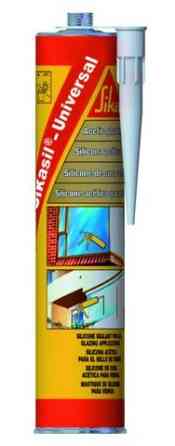 Герметик силіконовий Sika універсальний Sikasil Universal білий 280 мл Киев