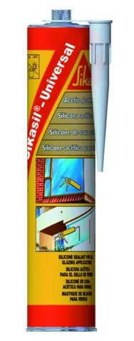 Герметик силіконовий Sika універсальний Sikasil Universal білий 280 мл Киев - изображение 1