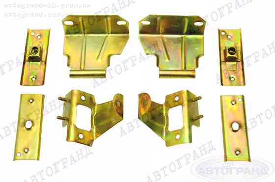 Кронштейн 2108, 2109, 21099 переднего (к-кт 8 шт) бампера Мукачево