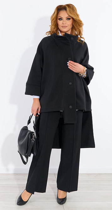 Теплий асиметричний кардиган Київ - фото 2