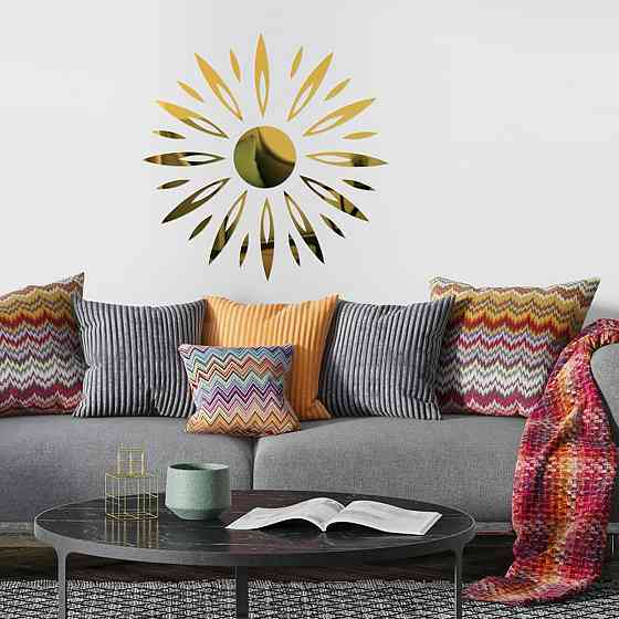 Зеркальный акриловый декор золото, 25 штук Киев