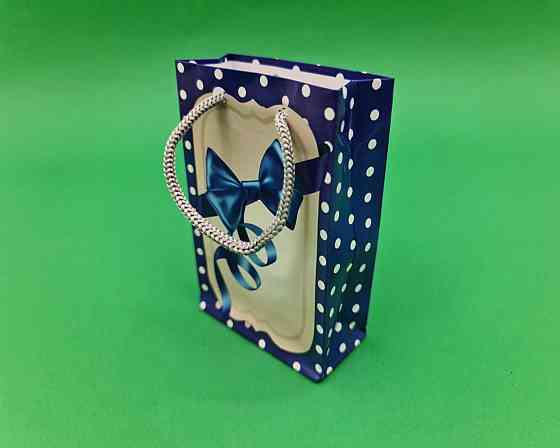 Пакет паперовий подарунковийМІНІ 8*12*3.5 арт22 (12 шт.) Харків