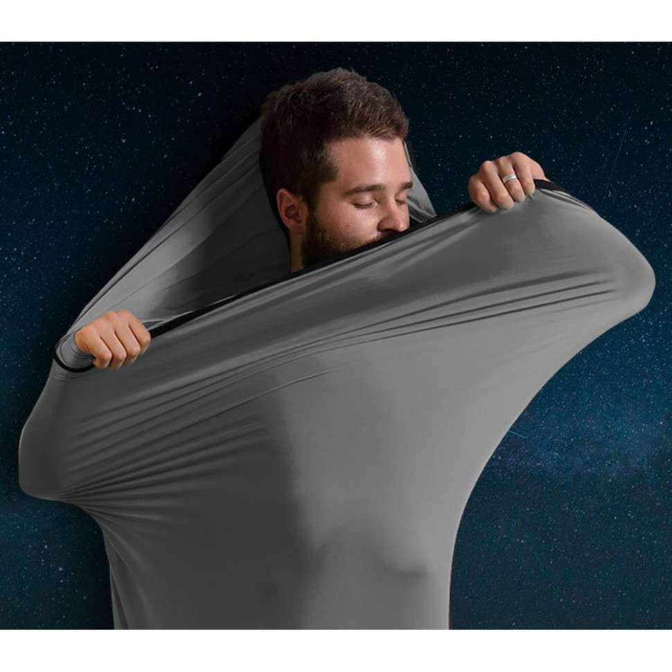 Підкладка для спального мішка Naturehike NH17N002-D, поліестер, графіт Рівне - фото 3