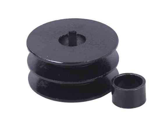 Шків ременя 2 струмки під колінвал діаметр 25 мм мотоблок мотоблок 177F Мукачево