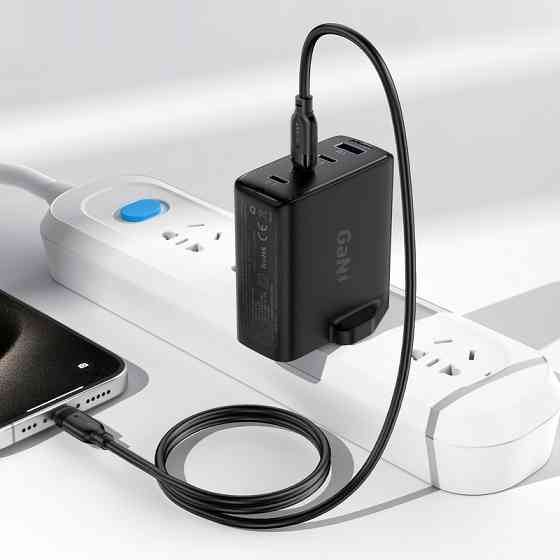 Кабель ACEFAST C16-01 TPU charging data cable USB-C to L Black Одесса