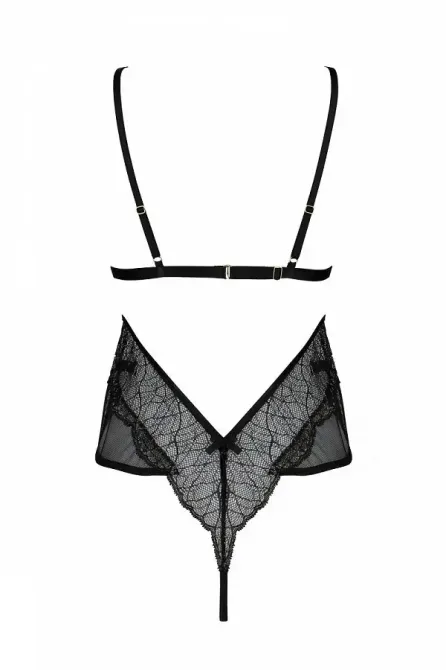 Боді Passion AMBERLY BODY black S/M Львів - фото 4