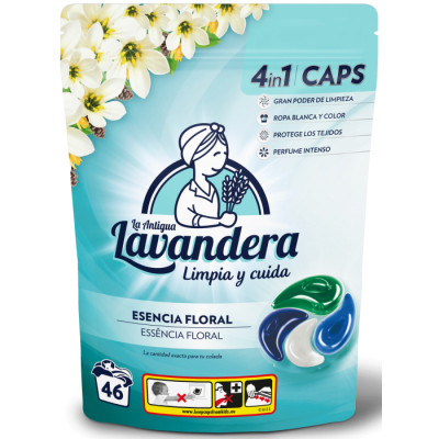 Капсули для прання La Antigua Lavandera Польові квіти 46 шт. (8435495831525/8435495835974) Вінниця - фото 1