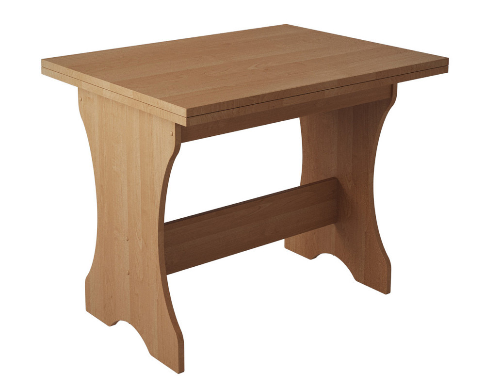 Стіл розкладний 59х89 см для кухонного куточка / Вільха Львів - фото 1