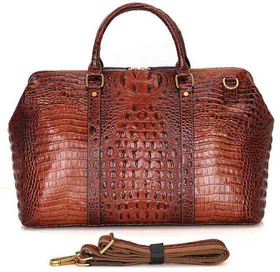 Сумка дорожная Vintage 14397 Коричневая Киев