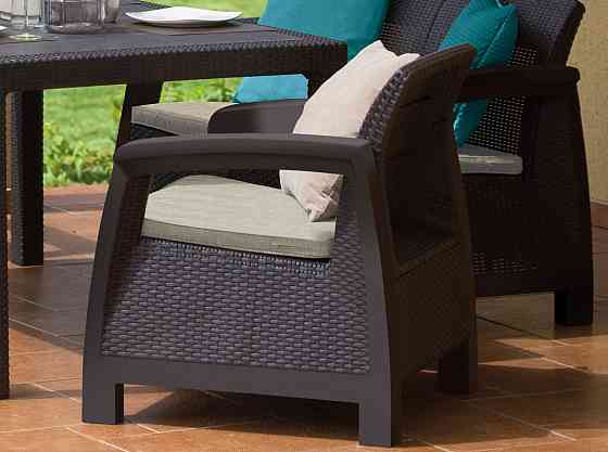 Набор мебели Keter Corfu Fiesta, коричневый Киев