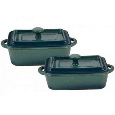 Рамекін Bergner Excalibur набір 2шт прямокутні (BG-13363-GR) Вінниця