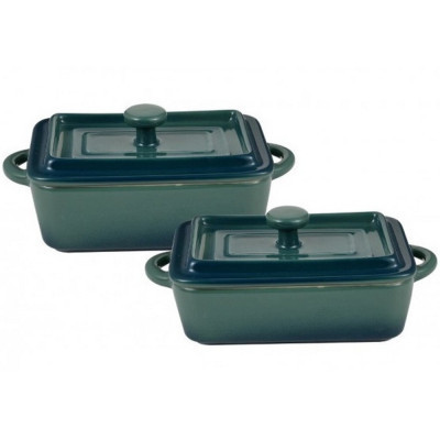 Рамекин Bergner Excalibur набір 2шт прямокутні (BG-13363-GR) Винница - изображение 1