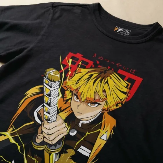 Футболка для підлітка хлопчика з принтом Клинок, рассекающий демонов Зеніцу 4 Розмір 160 Anime10967 Дніпро