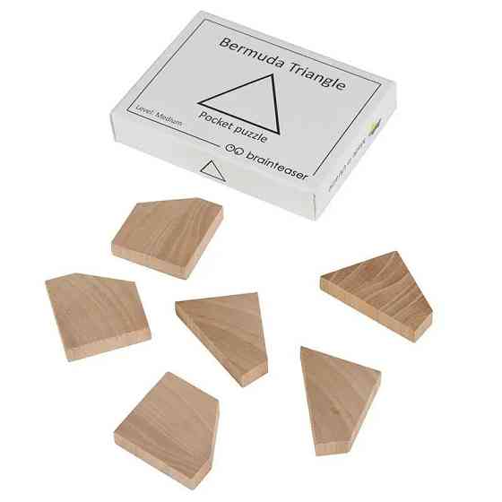 Набір дерев'яних головоломок "Wooden mini puzzle set #2" set2en 6 штук Вінниця