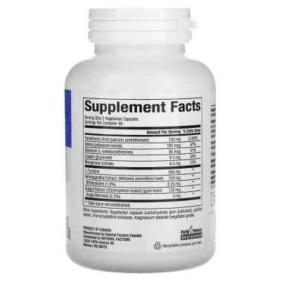 Вітамінно-мінеральний комплекс Natural Factors Підтримка щитовидної залози, WomenSense, ThyroSense, 120 вегетарі (NFS-04946) Вінниця