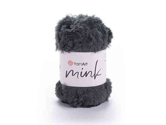Пряжа Mink серый 100% полиамид 75м 50г арт.343 10шт/уп ТМ YARNART Киев