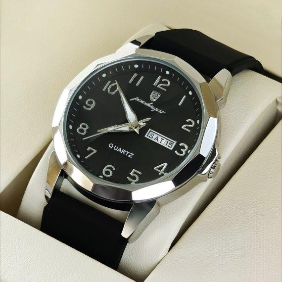 Годинник чоловічий наручний Poedagar Tradition R-Series (2 ремінці) Київ - фото 2