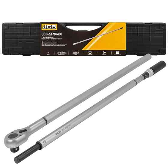Динамометричний ключ 1" (480-1500 Нм) JCB Tools JCB-64781700 Одеса