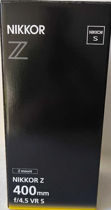 Объектив: Nikon Nikkor Z 400mm.f/4.5S VR+ Телеконвектор Nikon Z TC-2.0x.Новий об'єктив. Киев - изображение 6