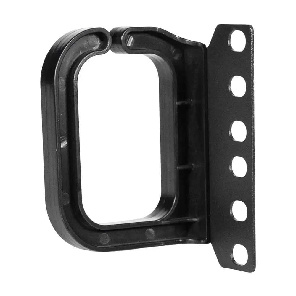 Кабельний організатор-кільце Trinix TRX-2U/CM-R Black для комутаційної шафи 19