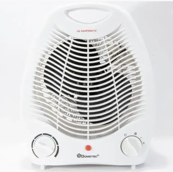 Тепловой вентилятор DOMOTEC MS-5901 2000 Вт с термостатом, 3 режима, защита от перегрева, для обогрева Одесса - изображение 9