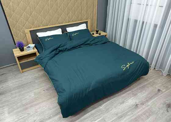 Комплект постільної білизни Сатин, Євро 200х230 Мурена (88-142) Київ