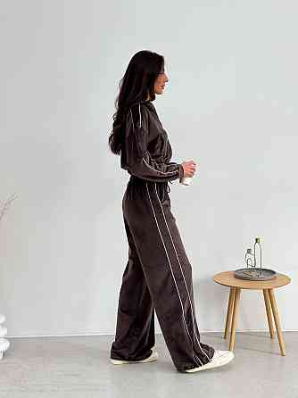 Велюровый костюм женский спортивный Шоколадный 42/46 Харьков