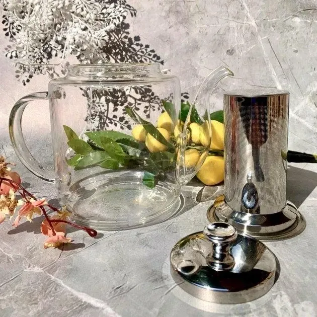 Стильний Скляний чайник-заварник 1500 мл. Термостійкі до 500° Одеса - фото 1