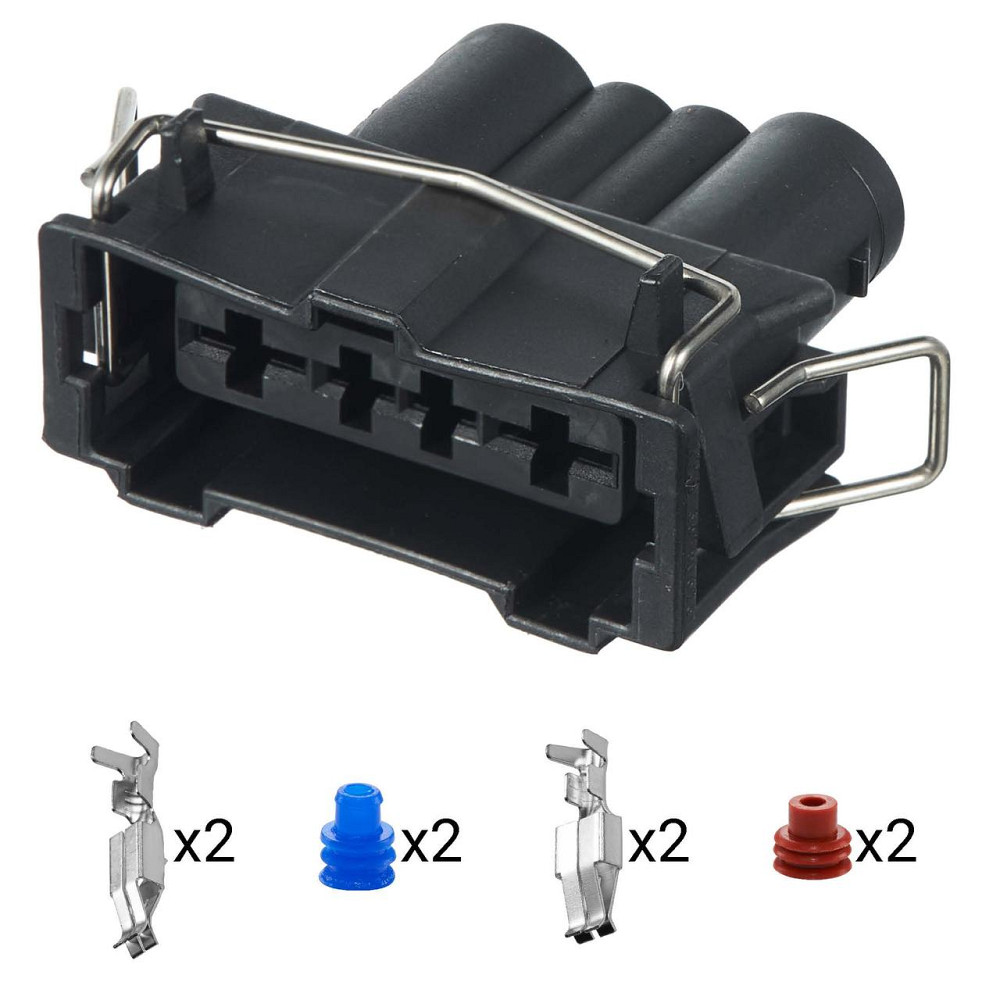 Роз'єм конектор 4-кон., метал, 357906231, VAG Франция, Германия універс., Audi, Bugatti, Porsche, Seat, Skoda, VW 40692 Київ - фото 1