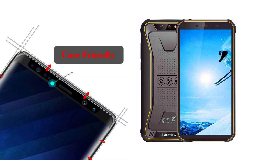 Захисне скло HyperGlass Pro для Blackview BV5500, BV5500 Plus, BV5500 Pro – максимальна чутливість та захист Київ - фото 4