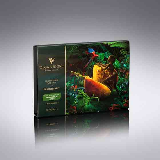 Мультивітамінна маска для обличчя Маракуйя Vigor 4 шт Винница