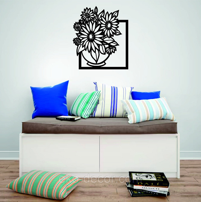 Декоративное настенное Панно «Букет цветов», Декор на стену Киев - изображение 9