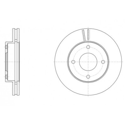 Гальмівний диск REMSA 61532.10 Вінниця - фото 1