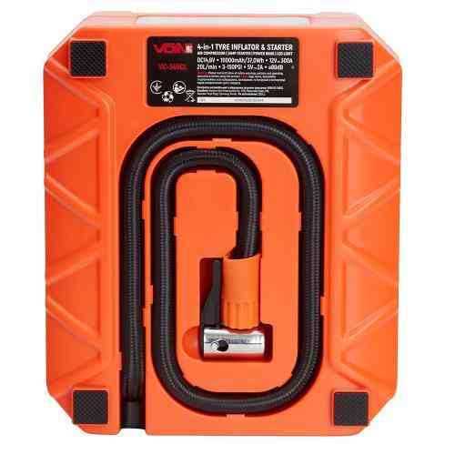 Компресор VOIN VC-345CL 4 в 1 14.8V 10000mAh з бустером, павербанком та ліхтарем Харків