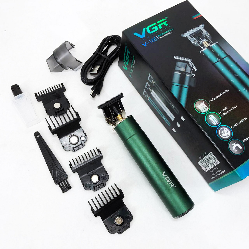 Малошумна машинка для стрижки волосся, Домашні машинки для стрижки Машинка від акб EG-17 Львів - фото 16