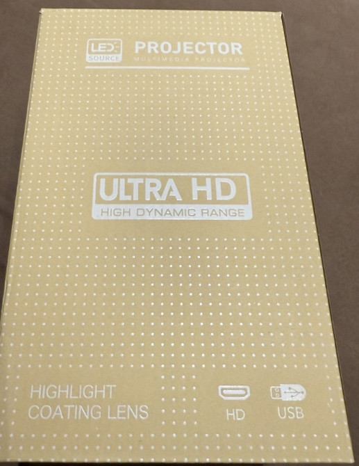Проектор ultra hd новый. Харьков - изображение 1
