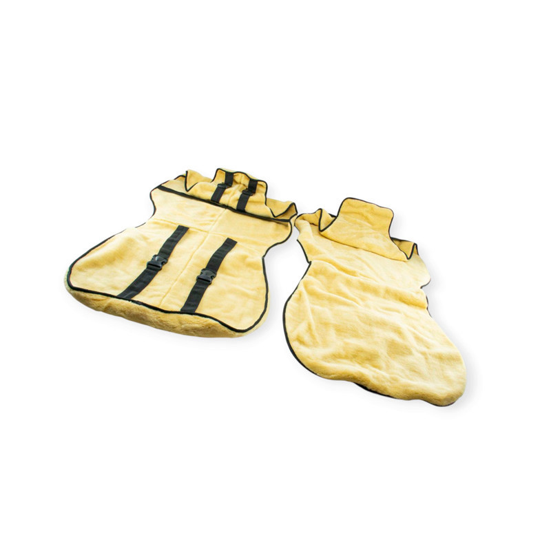 Накії сидіння бежева (2шт) хутряні Мукачево - фото 1