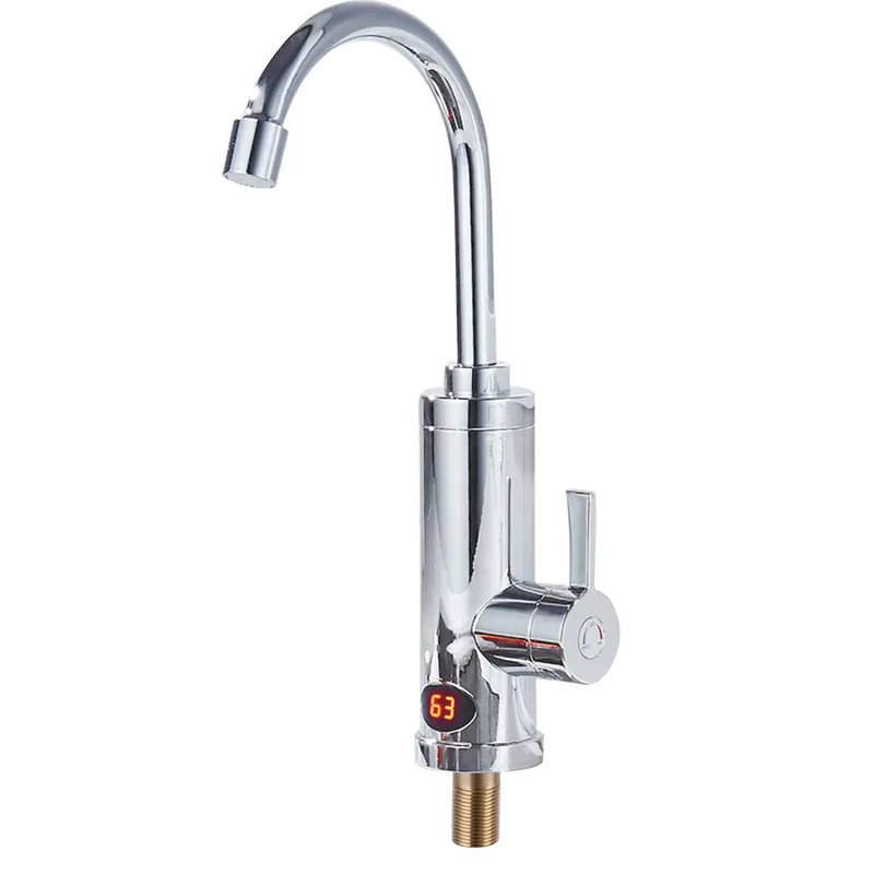 Проточний електричний водонагрівач Zerix ELW14-E з індикатором температури ZX4783 Харків - фото 1