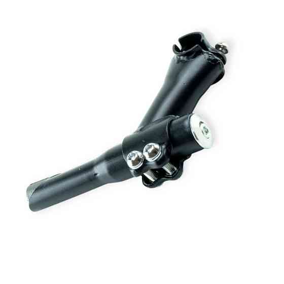 Веловынос 1-1, 8 под руль 25,4 мм, адаптер стальной черный (1152) руля Мукачево