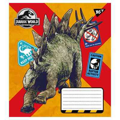 Зошит Yes А5 Jurassic world 18 аркушів, клітинка (766328) Вінниця