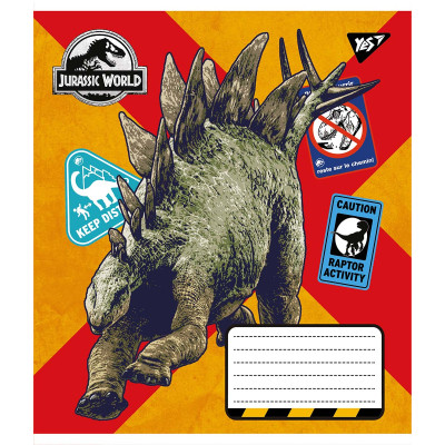Зошит Yes А5 Jurassic world 18 аркушів, клітинка (766328) Вінниця - фото 3