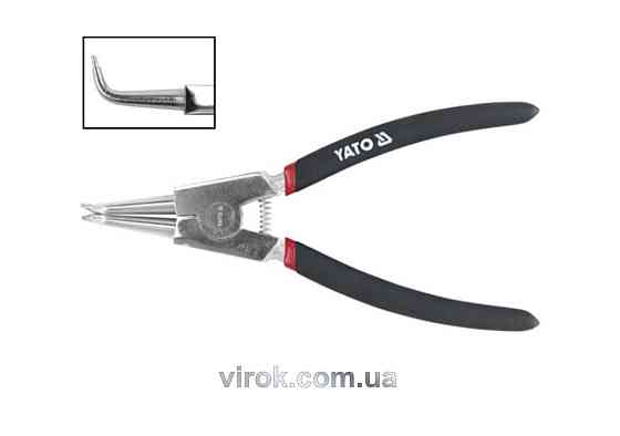Знімач стопорних кілець YATO загн. (розжим) l=200мм [6/60] Одесса