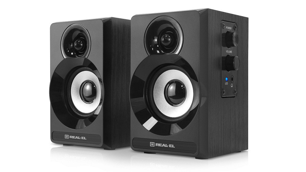 Акустична система REAL-EL S-217 Black Чорний Харьков - изображение 3