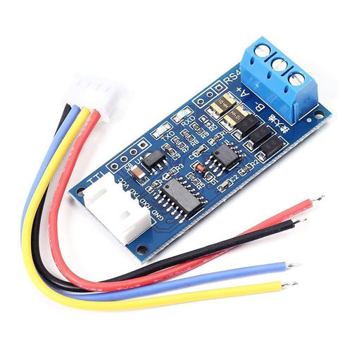 Преобразователь интерфейса TTL RS485 XY 485 UART модуль 3.3-30В полудуплекс скорость до 256000 бит с клеммник 52x23 мм Киев - изображение 1